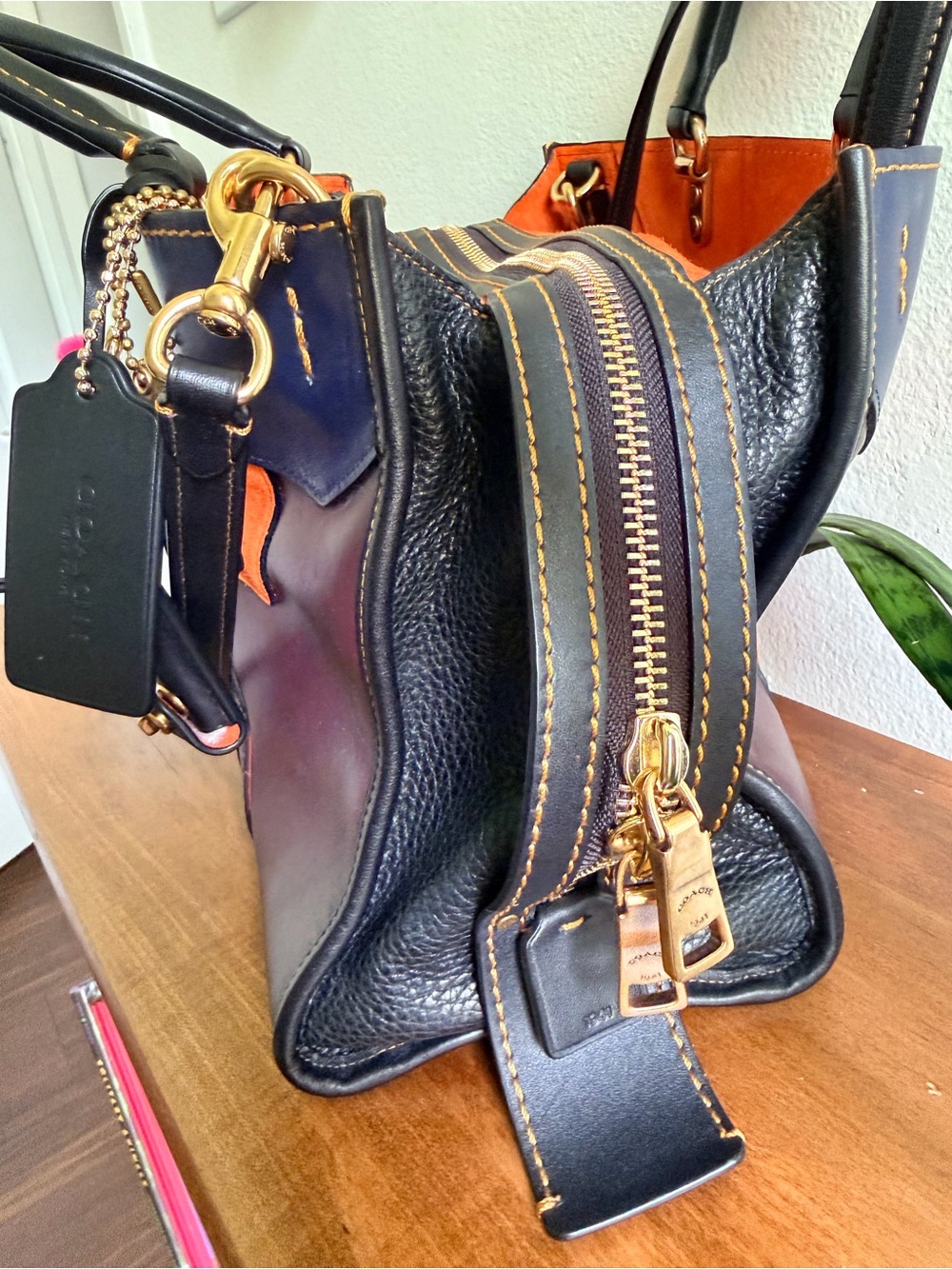 Coach Rogue Patchwork Handbag - Picture 10 of 12